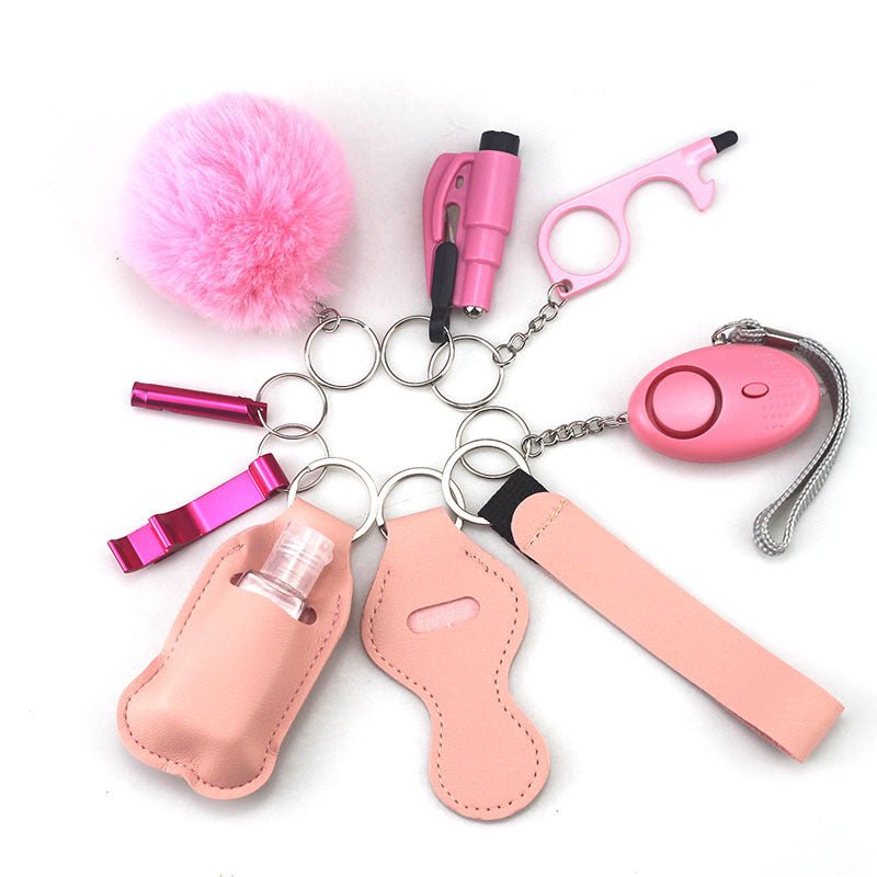Keychain Accessory Bottles Convenient Printing - VibraStore