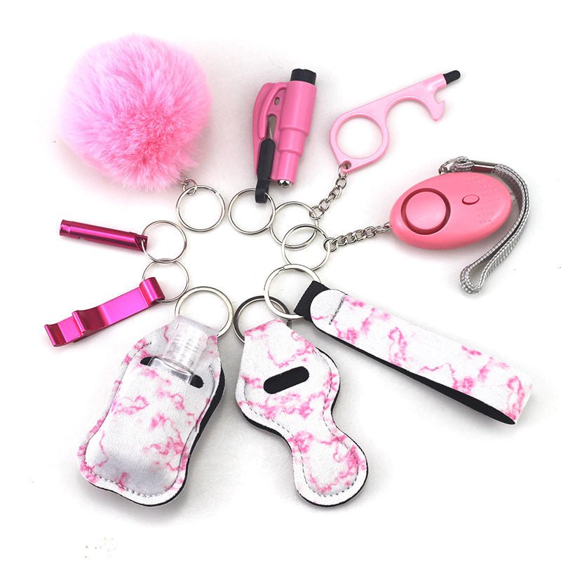 Keychain Accessory Bottles Convenient Printing - VibraStore