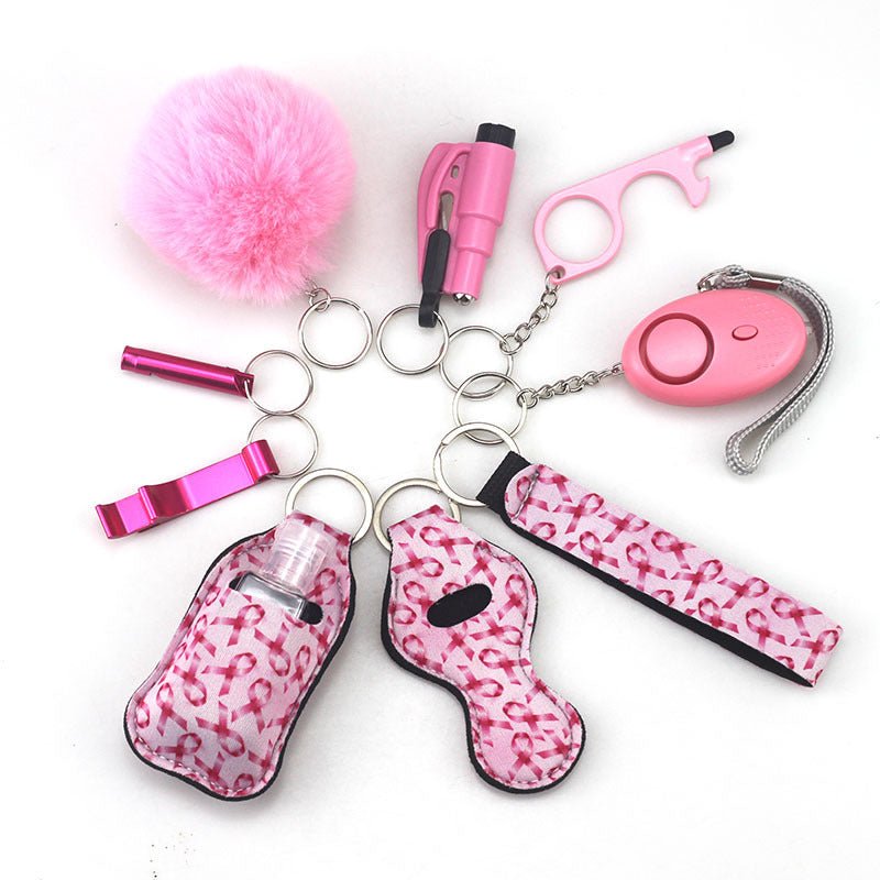 Keychain Accessory Bottles Convenient Printing - VibraStore