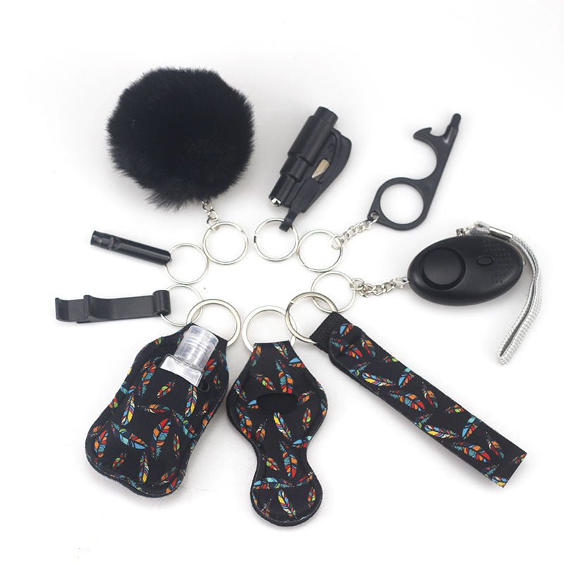 Keychain Accessory Bottles Convenient Printing - VibraStore