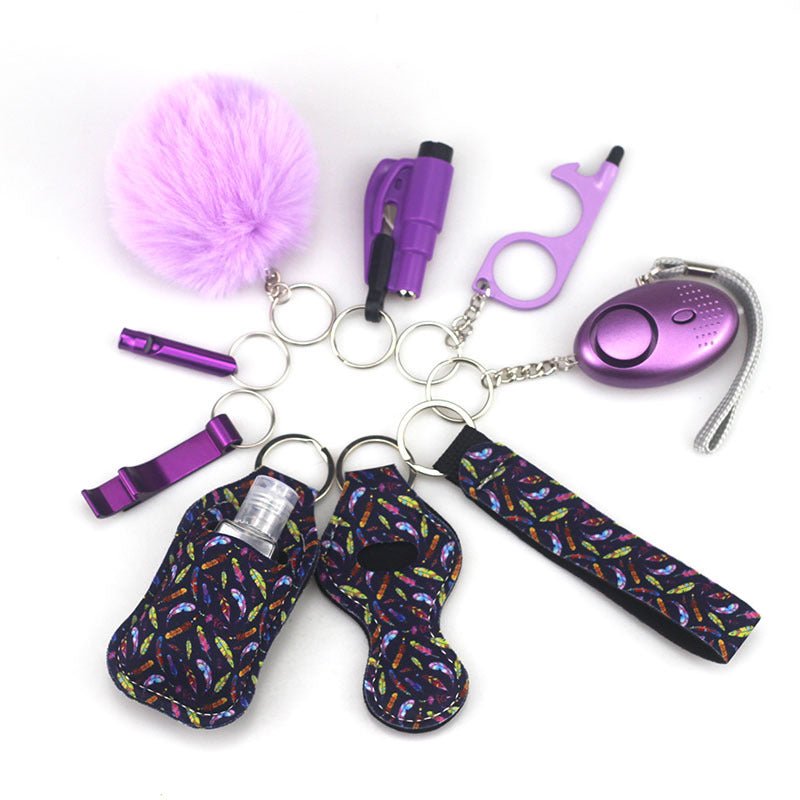 Keychain Accessory Bottles Convenient Printing - VibraStore