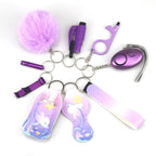 Keychain Accessory Bottles Convenient Printing - VibraStore