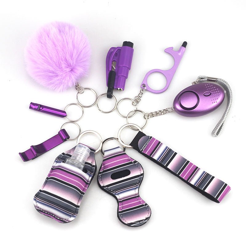 Keychain Accessory Bottles Convenient Printing - VibraStore