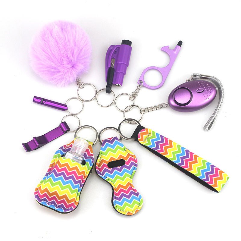 Keychain Accessory Bottles Convenient Printing - VibraStore