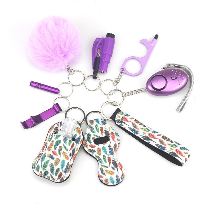 Keychain Accessory Bottles Convenient Printing - VibraStore