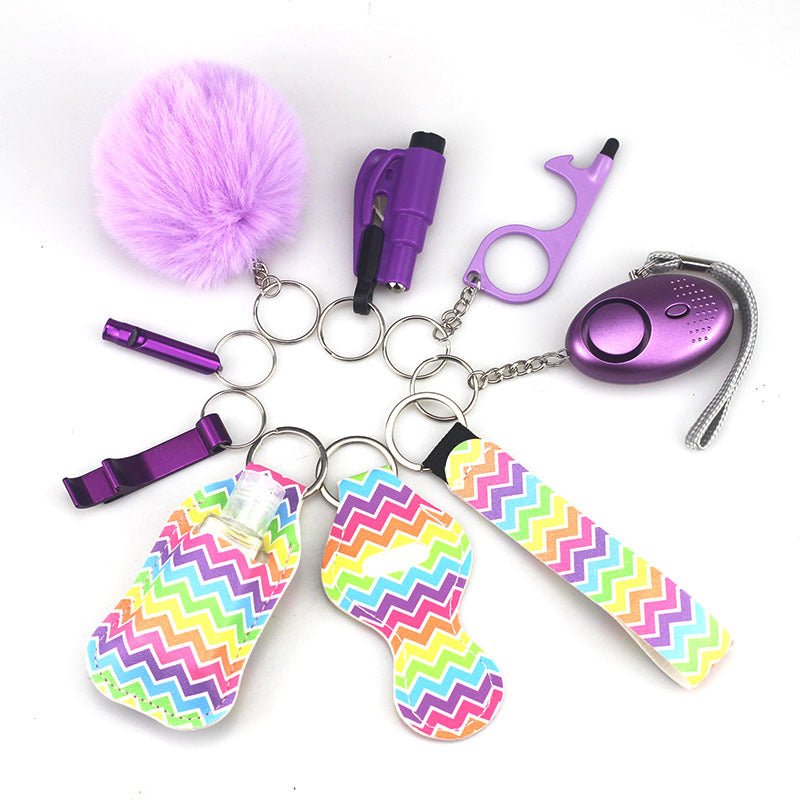 Keychain Accessory Bottles Convenient Printing - VibraStore