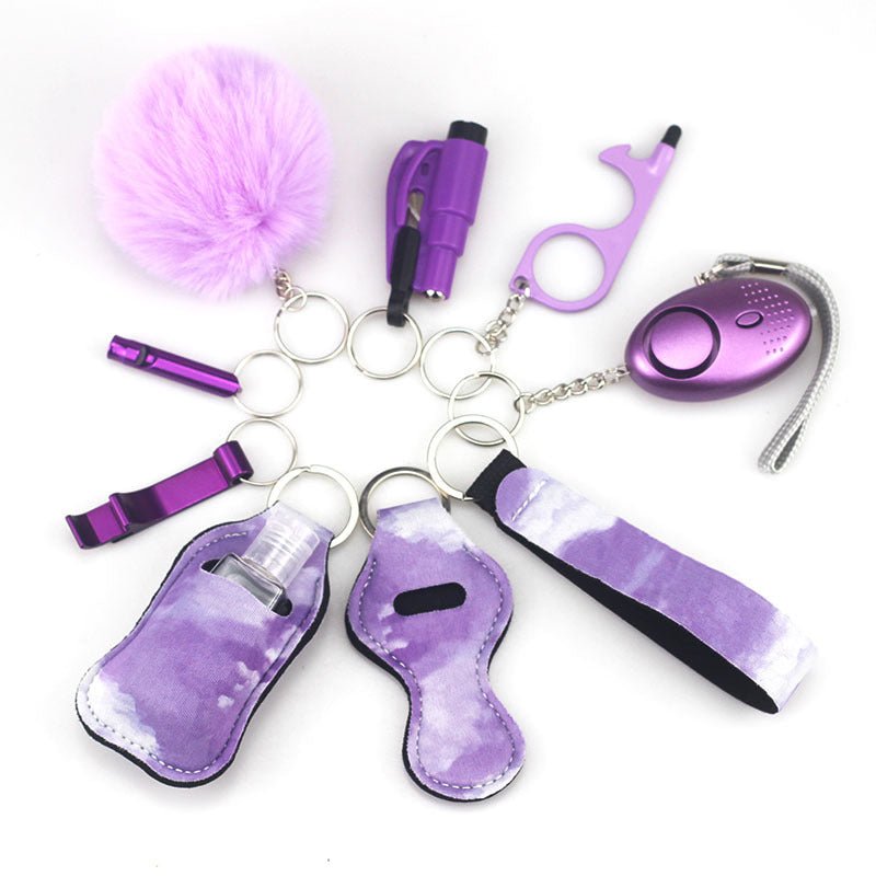 Keychain Accessory Bottles Convenient Printing - VibraStore