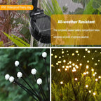 Lámpara Solar de luciérnaga para jardín: Iluminación mágica para exteriores - VibraStore