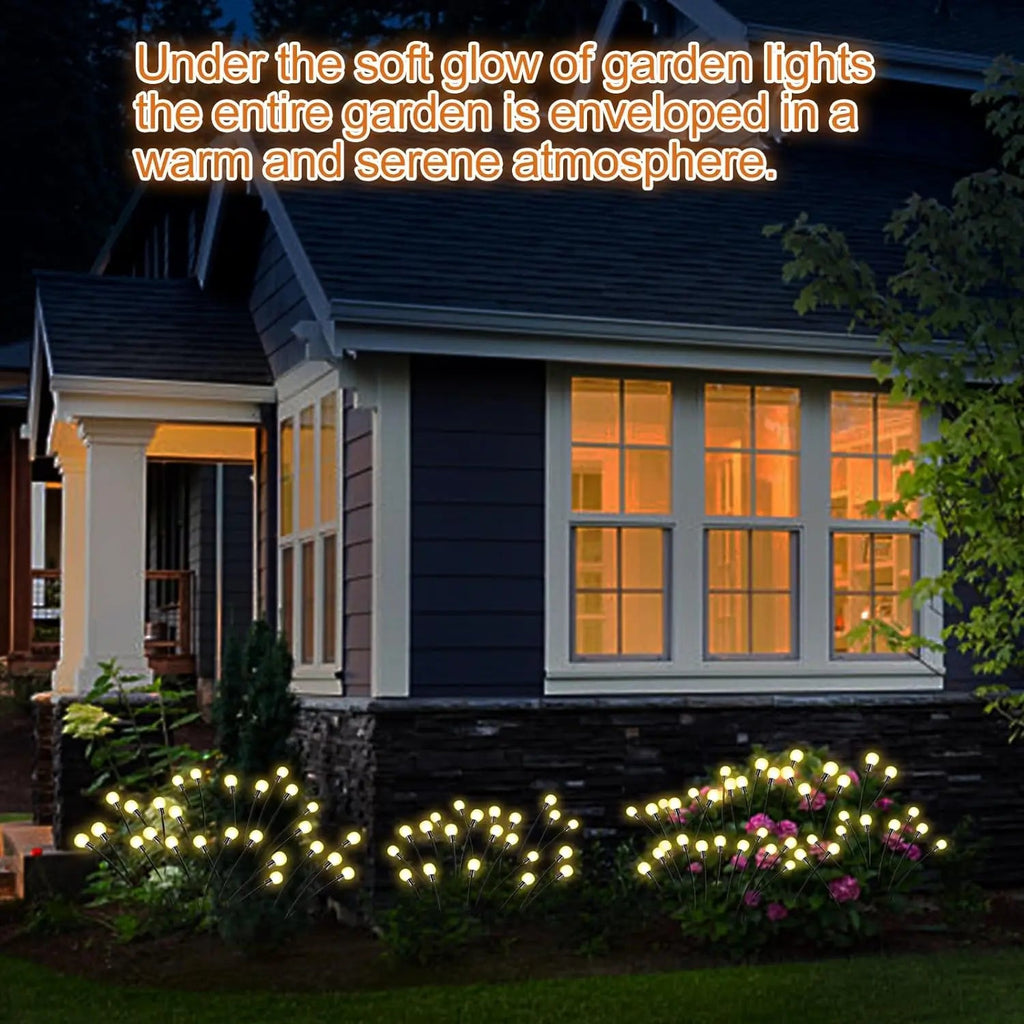 Lámpara Solar de luciérnaga para jardín: Iluminación mágica para exteriores - VibraStore