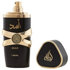 Lattafa Asad Eau de Parfum Spray 100ml Original Arab Perfumes Lasting Oriental Fragrance Pheromones Perfume Cologne for Men Gift - VibraStore