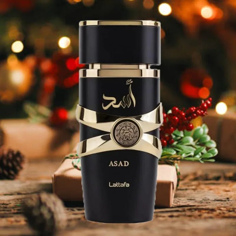 Lattafa Asad Eau de Parfum Spray 100ml Original Arab Perfumes Lasting Oriental Fragrance Pheromones Perfume Cologne for Men Gift - VibraStore