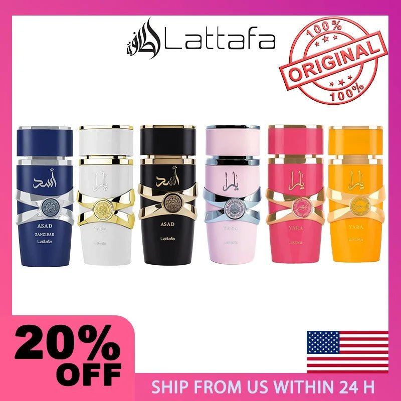 Lattafa Yara Perfume Women Eau De Parfum Original Arab Perfumes Lasting Fragrance Light Fragrance Long - lasting best gift - VibraStore