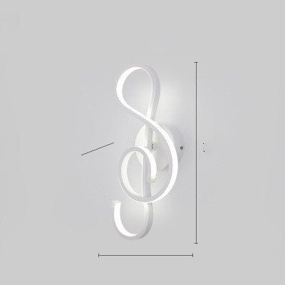 led wall lamp nordic minimalist bedroom bedside lamp - VibraStore