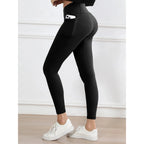 Legging suave mujer deporte pantalón ajustado mantequilla atlética gimnasio pantalones hasta el tobillo - VibraStore