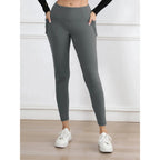Legging suave mujer deporte pantalón ajustado mantequilla atlética gimnasio pantalones hasta el tobillo - VibraStore