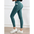 Legging suave mujer deporte pantalón ajustado mantequilla atlética gimnasio pantalones hasta el tobillo - VibraStore
