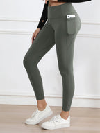 Legging suave mujer deporte pantalón ajustado mantequilla atlética gimnasio pantalones hasta el tobillo - VibraStore