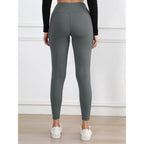 Legging suave mujer deporte pantalón ajustado mantequilla atlética gimnasio pantalones hasta el tobillo - VibraStore