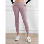 Legging suave mujer deporte pantalón ajustado mantequilla atlética gimnasio pantalones hasta el tobillo - VibraStore
