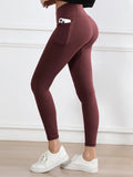 Legging suave mujer deporte pantalón ajustado mantequilla atlética gimnasio pantalones hasta el tobillo - VibraStore