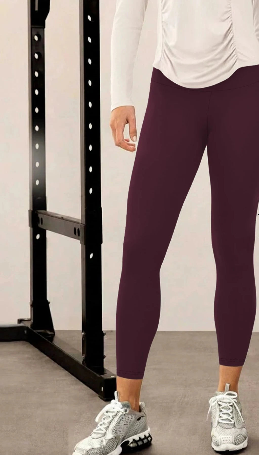 Leggings para correr de invierno para mujer. El diseño de cintura alta proporciona cobertura y comodidad para sesiones de yoga y entrenamiento. - VibraStore
