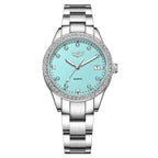 LIGE 2025 luxury Women's Watch Luminous Stainless Steel Clock Waterproof Fashion Watch for Women quartz wristwatch Ladies Watch - VibraStore