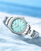 LIGE 2025 luxury Women's Watch Luminous Stainless Steel Clock Waterproof Fashion Watch for Women quartz wristwatch Ladies Watch - VibraStore