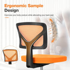 Low Back Mesh Armless Office Chair - VibraStore