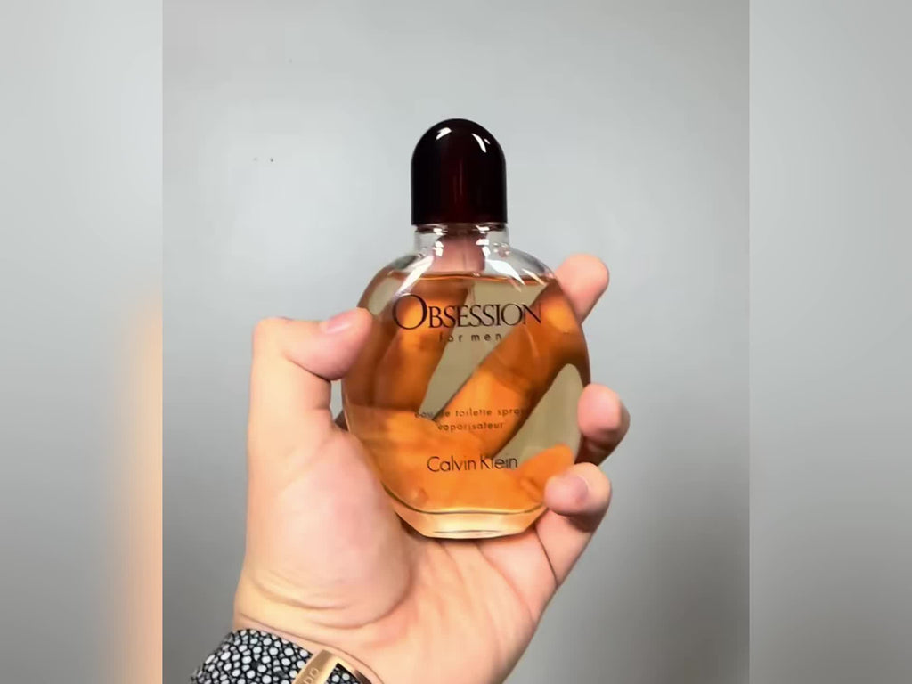 Men Perfume Cologne Obsession for Men by Calvin Klein EDT Spray, Long Lasting Oriental Woody fragrance - VibraStore
