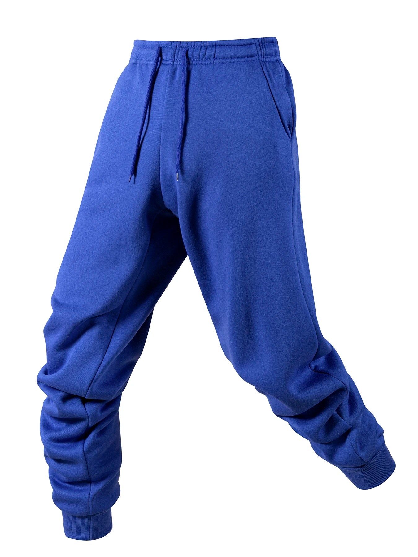 Men's Casual Pants Autumn Winter Fleece Sweatpants Men Running Jogger Sports Gym Trousers Fashion Solid Color Workout Long Pants - VibraStore