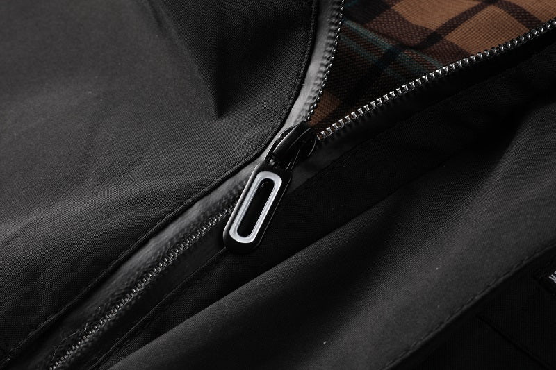 Men's Fashion Casual Windbreaker Jacket, Spring and Autumn Outdoor Lightweight Jacket - VibraStore