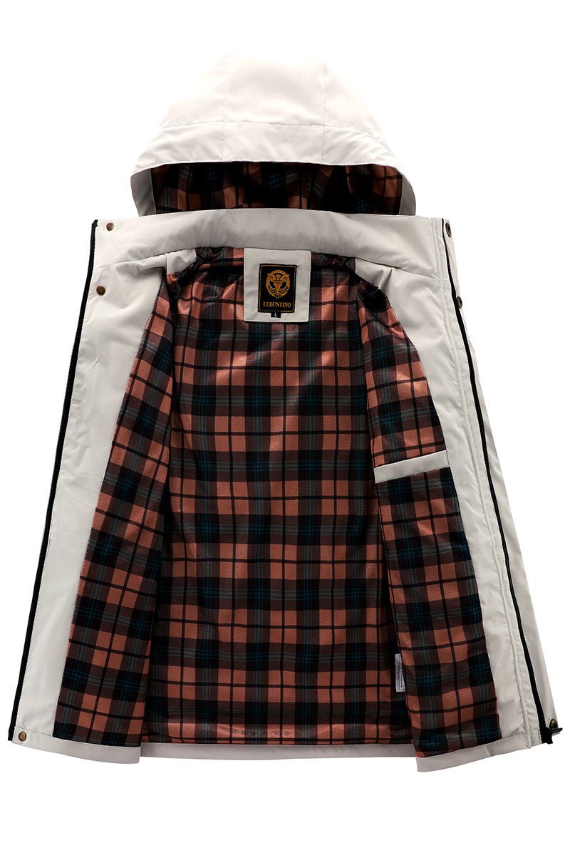 Men's Fashion Casual Windbreaker Jacket, Spring and Autumn Outdoor Lightweight Jacket - VibraStore