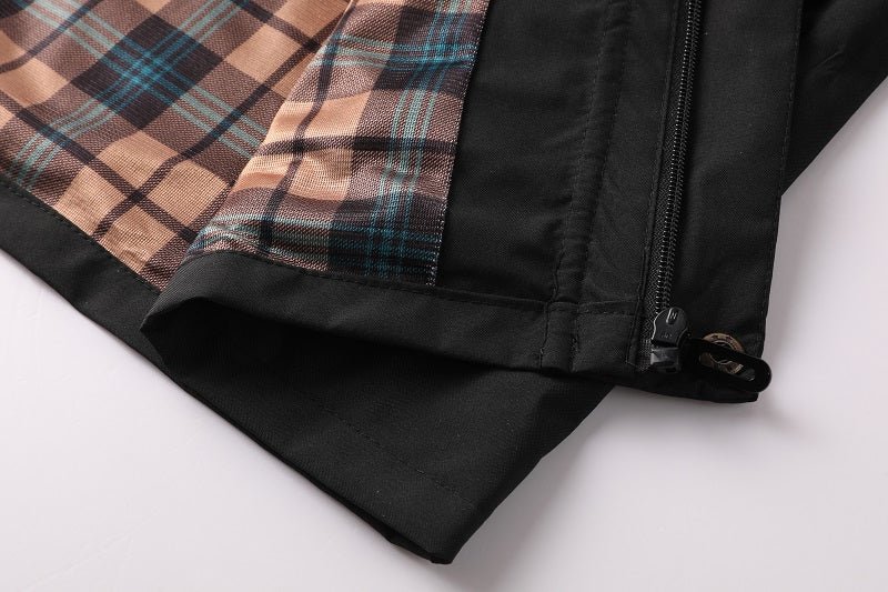 Men's Fashion Casual Windbreaker Jacket, Spring and Autumn Outdoor Lightweight Jacket - VibraStore