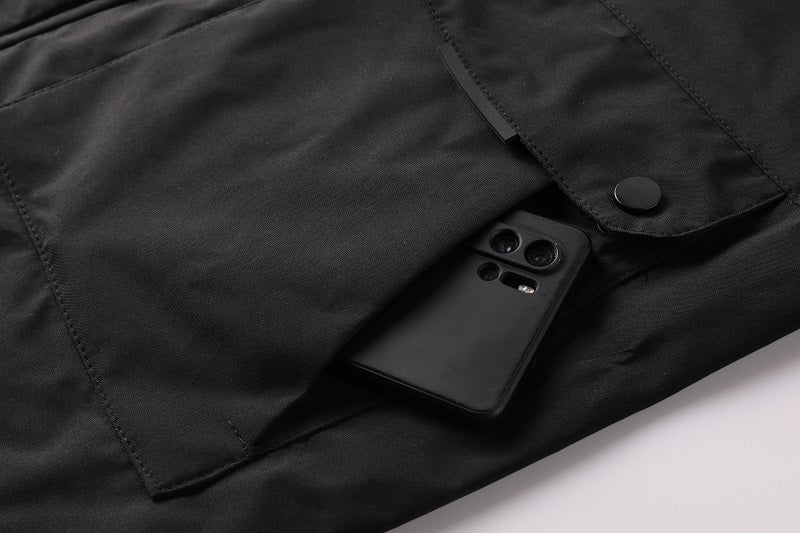 Men's Fashion Casual Windbreaker Jacket, Spring and Autumn Outdoor Lightweight Jacket - VibraStore