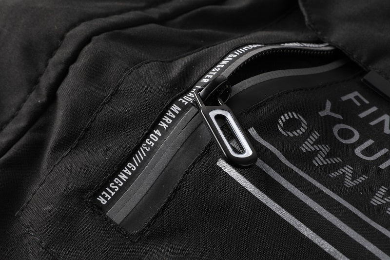 Men's Fashion Casual Windbreaker Jacket, Spring and Autumn Outdoor Lightweight Jacket - VibraStore