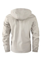 Men's Fashion Casual Windbreaker Jacket, Spring and Autumn Outdoor Lightweight Jacket - VibraStore