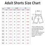 Men's Los Angeles Print Beach Shorts Casual Unisex Gym Fitness Men's Trousers Summer Women Shorts Sport Beach Shorts - VibraStore
