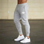 Men's pants Casual Printed Sweatpants Sports Elastic Trousers Loose Fitness Autumn Breathable Drawstring - VibraStore