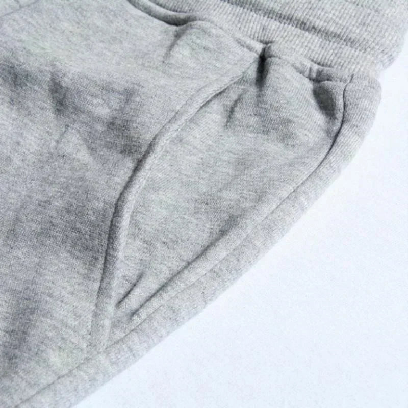 Men's pants Casual Printed Sweatpants Sports Elastic Trousers Loose Fitness Autumn Breathable Drawstring - VibraStore