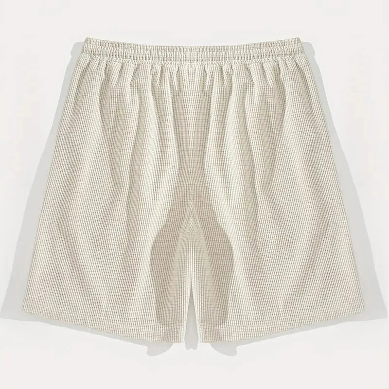 Men's Shorts, Men's Casual Pants, Men's Beach Shorts, Men's Sports Shorts, New Fashionable Textured Fabric, Breathable Pants, Suitable for Daily Casual Wear and Sports - VibraStore