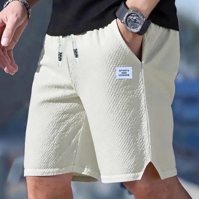 Men's Shorts, Men's Casual Pants, Men's Beach Shorts, Men's Sports Shorts, New Fashionable Textured Fabric, Breathable Pants, Suitable for Daily Casual Wear and Sports - VibraStore