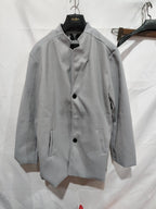 Men's Slim Coat Fashion Single - breasted Solid Color Business Jackets Fall And Winter Tops Outwear Clothing - VibraStore