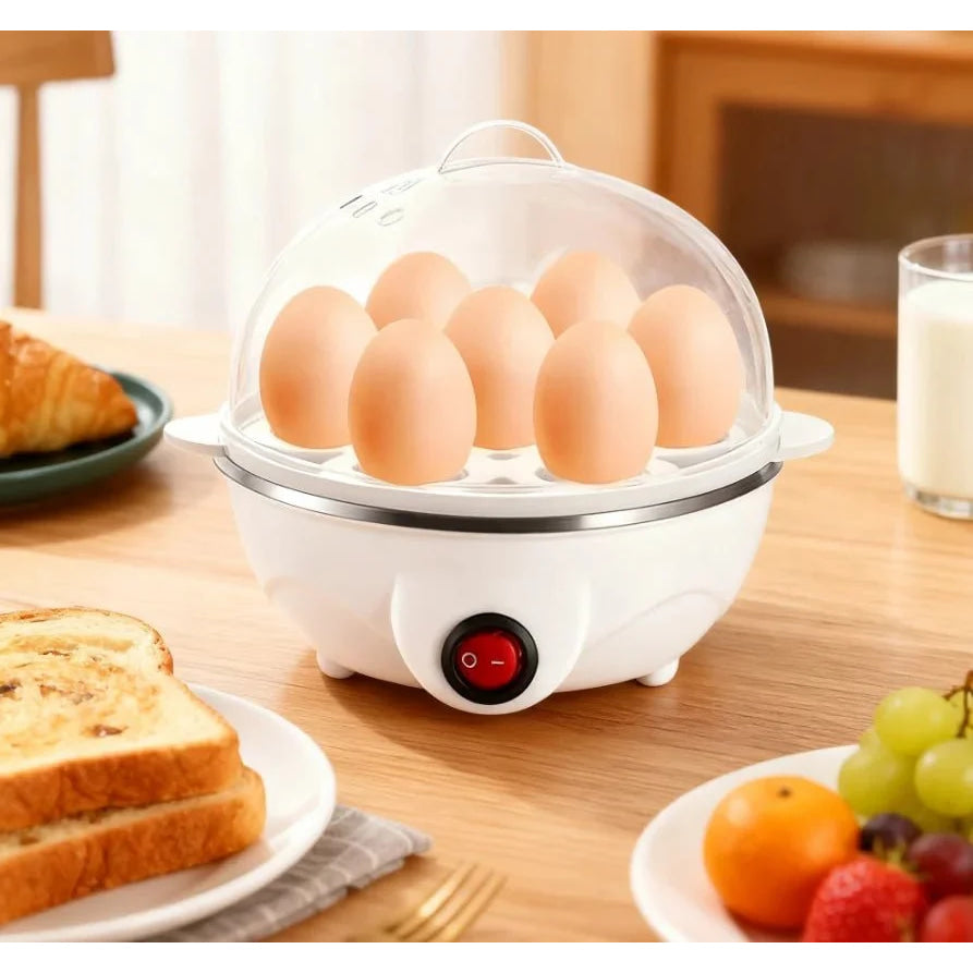 Mini cocina para huevos para 1 persona, apagado automático, multifuncional, para hacer huevos cocidos al vapor, para desayuno, electrodoméstico de cocina - VibraStore