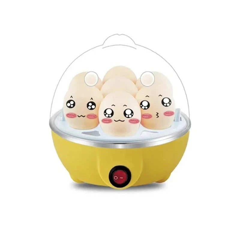 Mini cocina para huevos para 1 persona, apagado automático, multifuncional, para hacer huevos cocidos al vapor, para desayuno, electrodoméstico de cocina - VibraStore