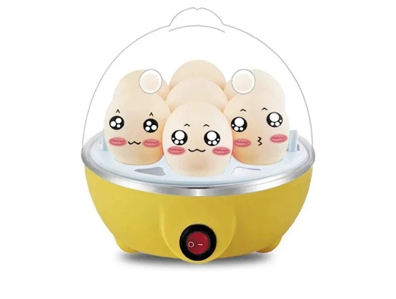 Mini cocina para huevos para 1 persona, apagado automático, multifuncional, para hacer huevos cocidos al vapor, para desayuno, electrodoméstico de cocina - VibraStore