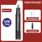 Mini cortadora de pelo de nariz con carga USB, mini cortadora de pelo portátil de alta calidad - VibraStore