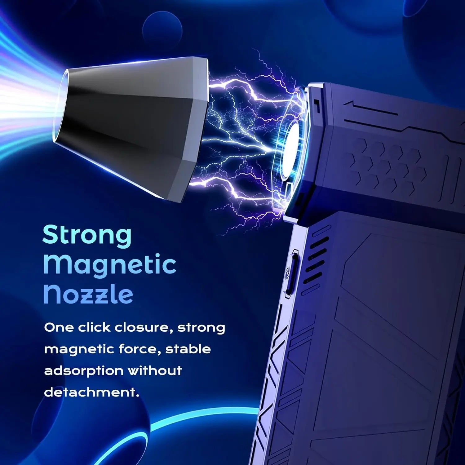 Mini Turbo Jet Fan 130000RPM Wind Speed 52m/s Brushless Motor Handheld Duct Fan High - Performance Cyclone Turbo Electric Blower - VibraStore