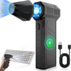 Mini Turbo Jet Fan 130000RPM Wind Speed 52m/s Brushless Motor Handheld Duct Fan High - Performance Cyclone Turbo Electric Blower - VibraStore