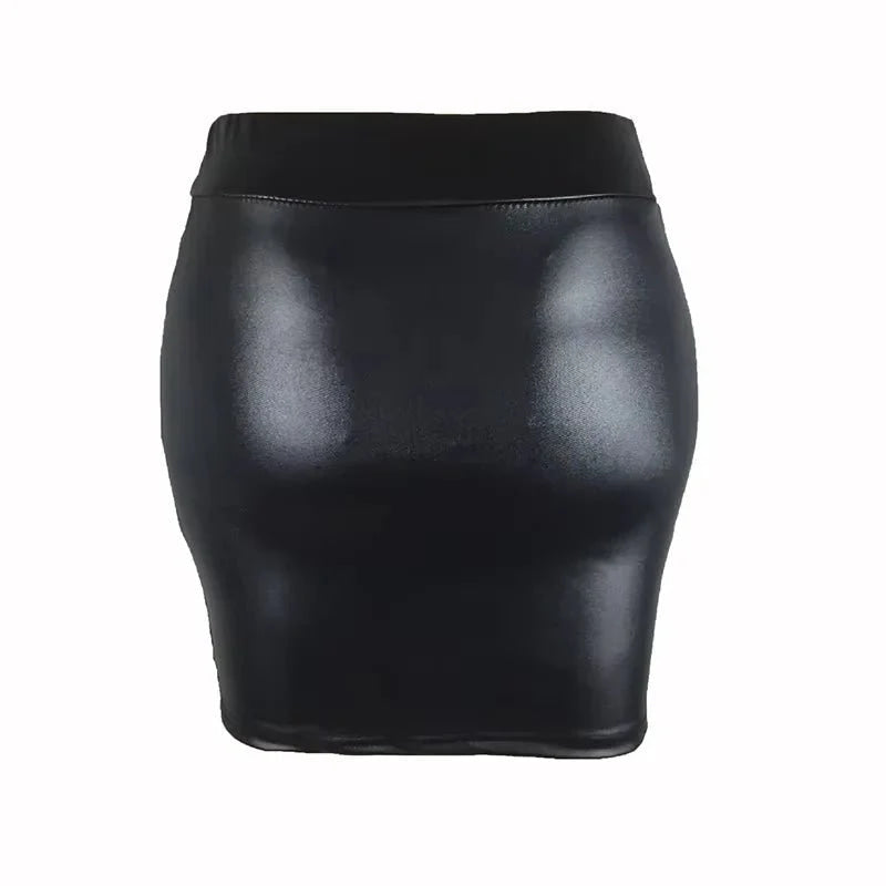 Minifaldas de verano para mujer, faldas ajustadas de cintura alta a la cadera, falda ceñida Vintage, ropa Sexy para discoteca, ropa de oficina para mujer - VibraStore
