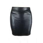 Minifaldas de verano para mujer, faldas ajustadas de cintura alta a la cadera, falda ceñida Vintage, ropa Sexy para discoteca, ropa de oficina para mujer - VibraStore